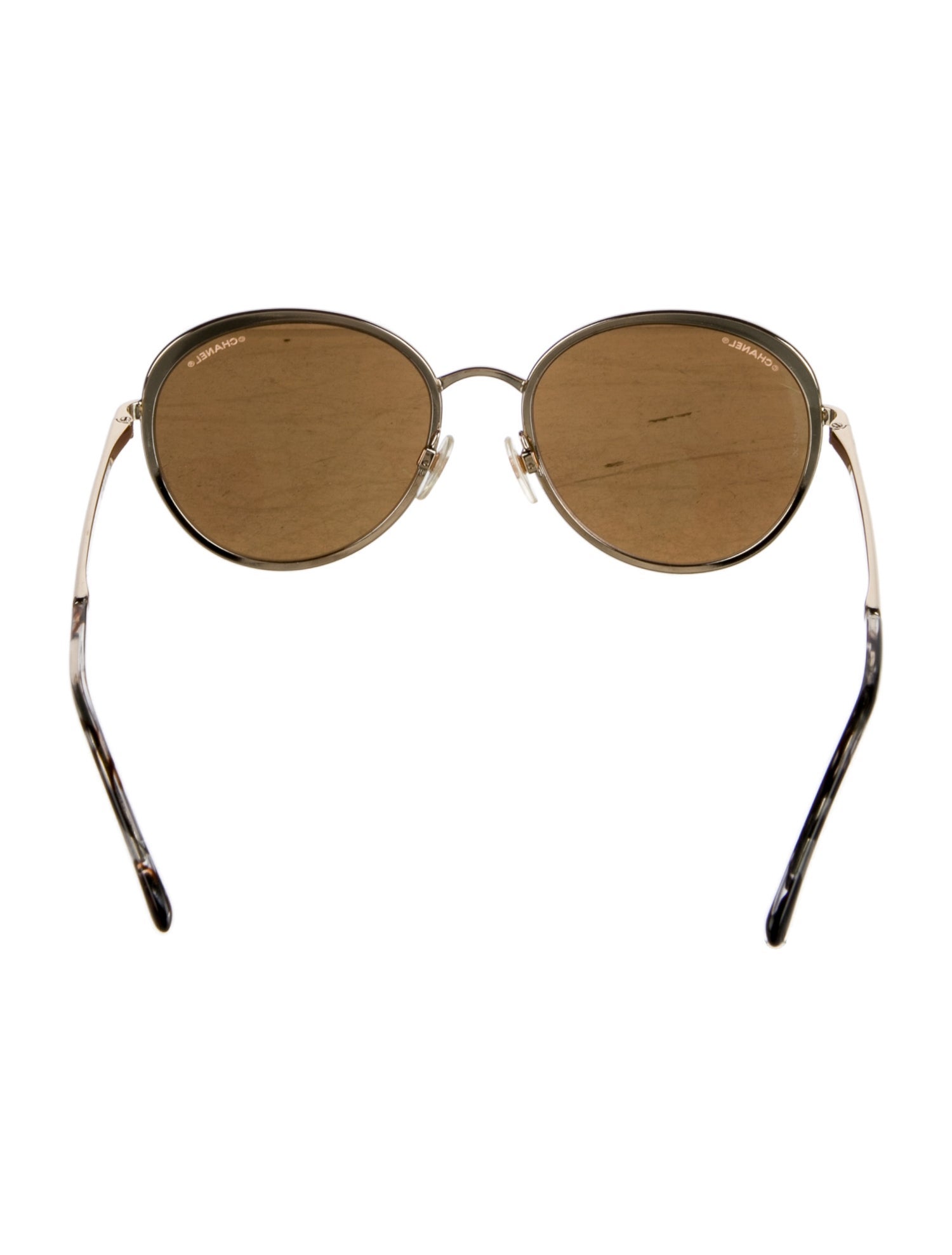 Chanel Aviator Mirrored Sunglasses