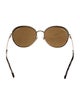Chanel Aviator Mirrored Sunglasses