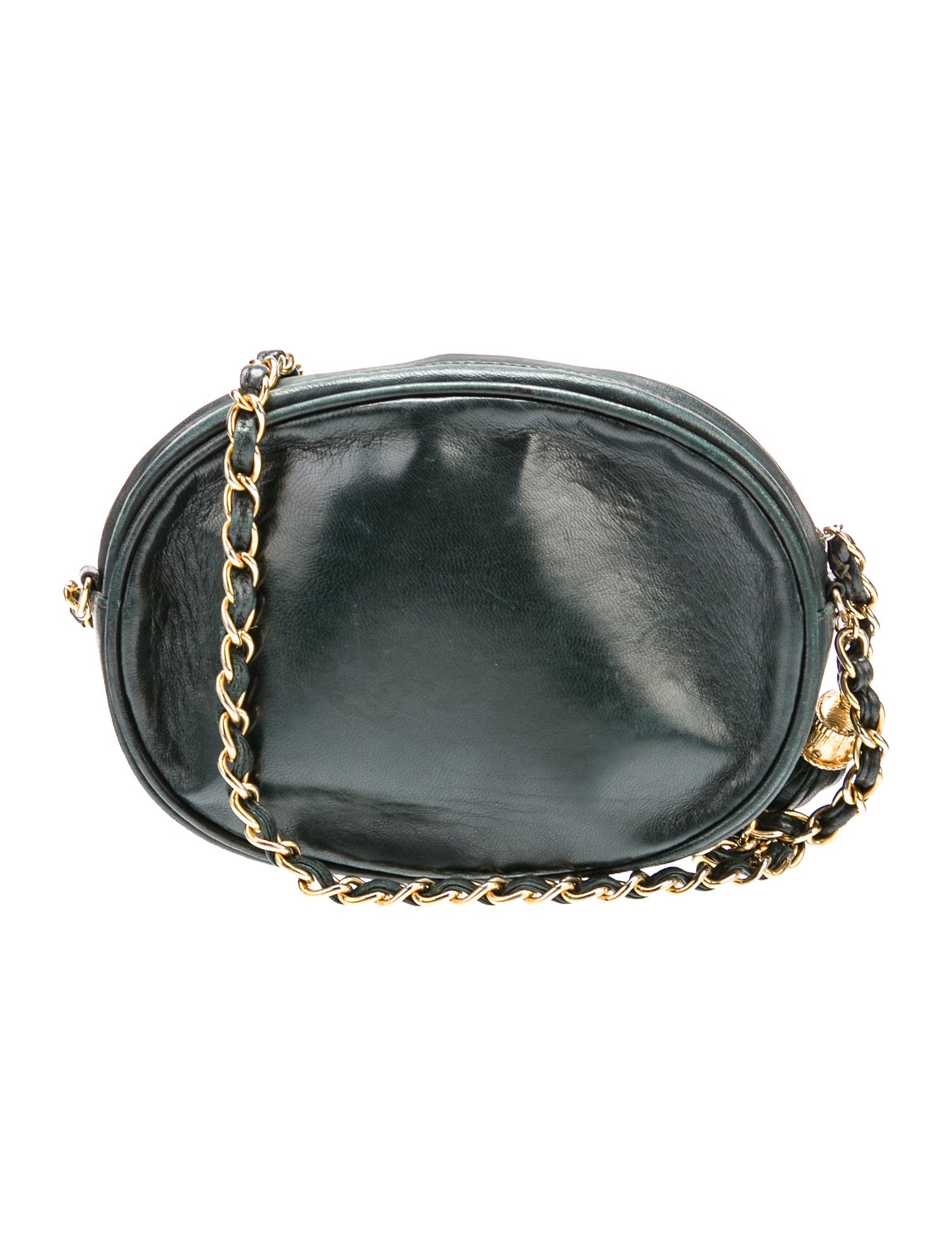 Chanel CC Tassel Oval Camera Bag