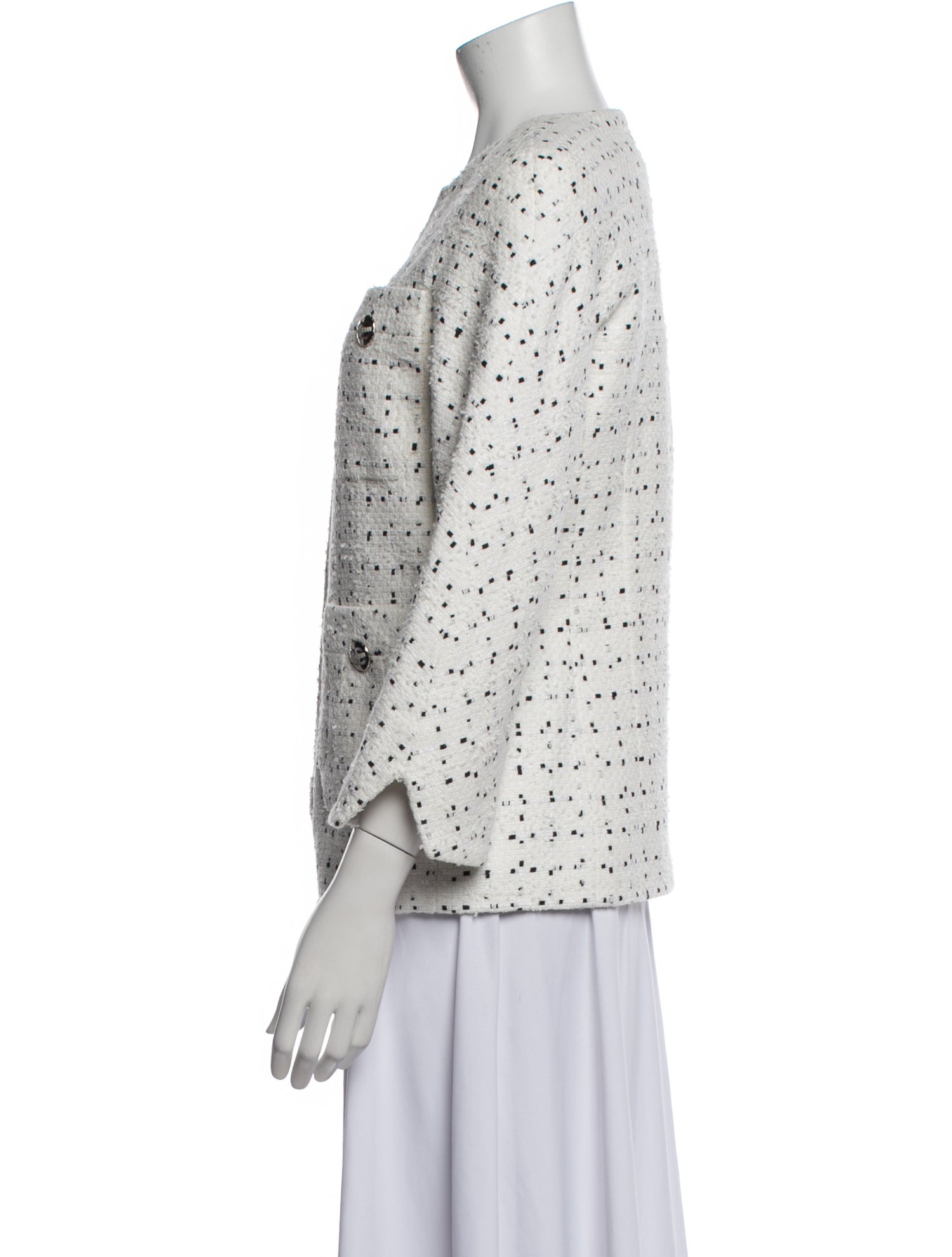 Chanel 2017 Printed Blazer