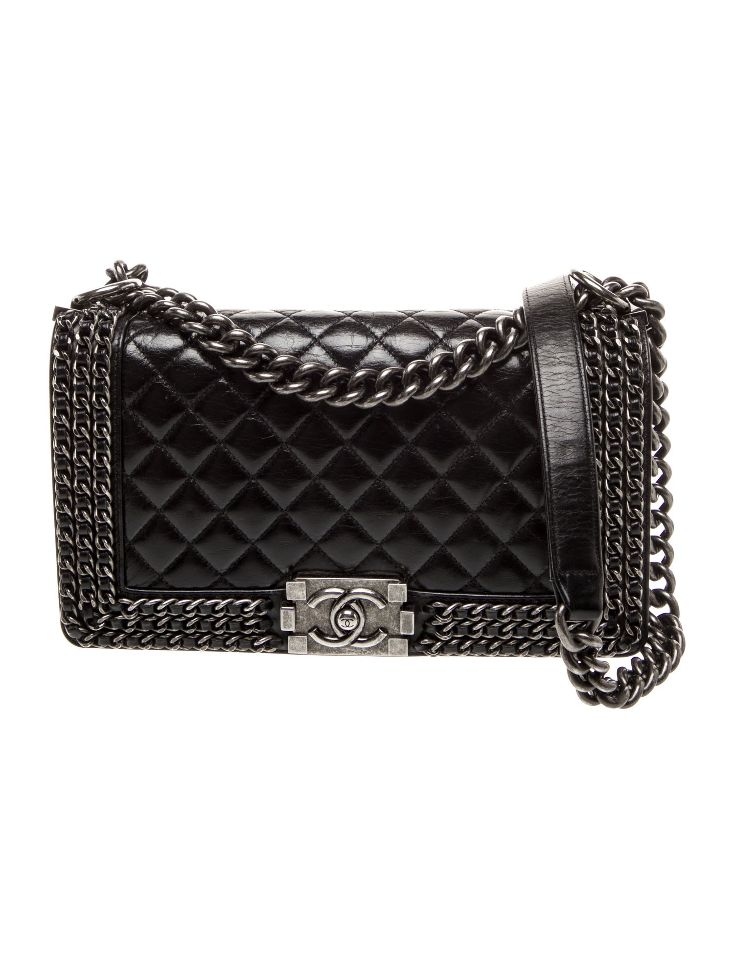 Chanel Medium Chain Around Boy Bag