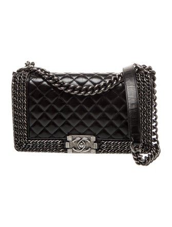 Chanel Medium Chain Around Boy Bag