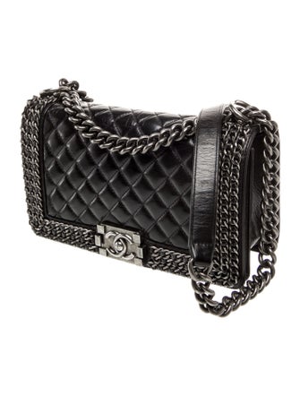 Chanel Medium Chain Around Boy Bag