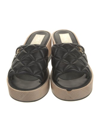 Chanel 2022 Interlocking CC Logo Slides