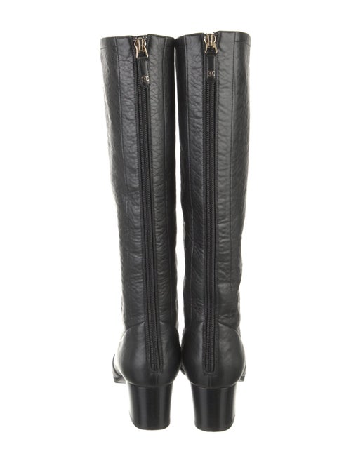 Chanel Interlocking CC Logo Calfskin Riding Boots