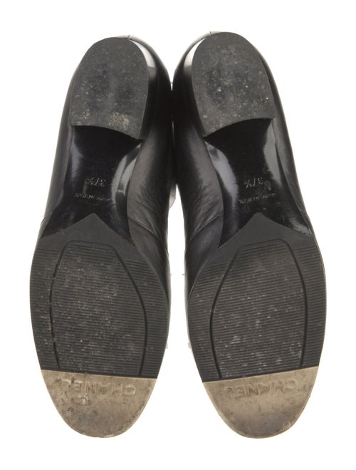 Chanel Interlocking CC Logo Calfskin Riding Boots