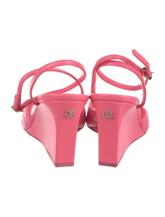 Chanel 2024 Interlocking CC Logo Sandals