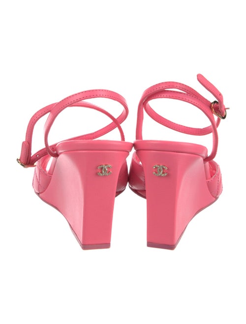 Chanel 2024 Interlocking CC Logo Sandals