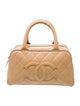 Chanel Timeless Caviar Quilted Mini Bowler