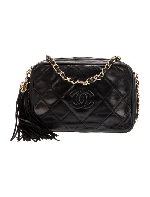 Chanel Quilted CC Tassel Camera Bag