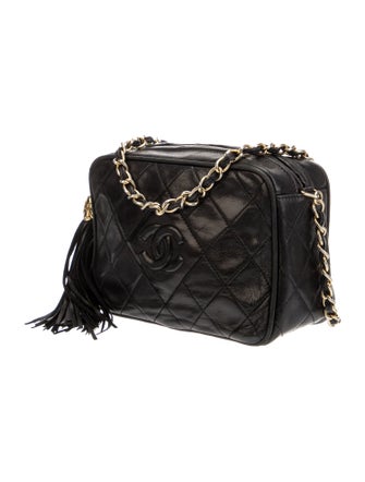 Chanel Quilted CC Tassel Camera Bag