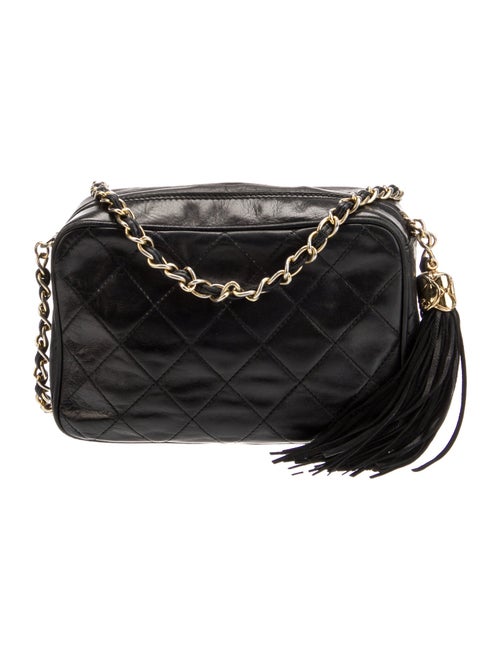 Chanel Quilted CC Tassel Camera Bag