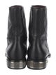 Chanel 2008 Interlocking CC Logo Moto Boots