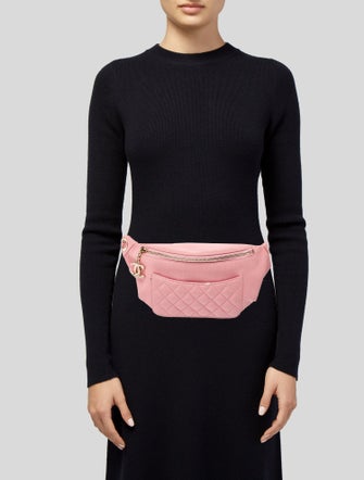 Chanel Bi Quilt Belt Me Up Waist Bag