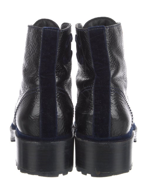 Chanel 2019 Interlocking CC Logo Combat Boots