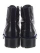 Chanel 2019 Interlocking CC Logo Combat Boots