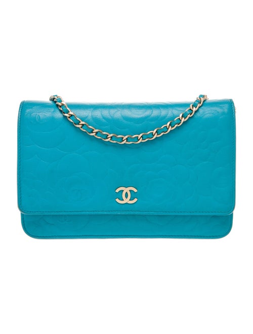 Chanel Camellia Wallet On Chain