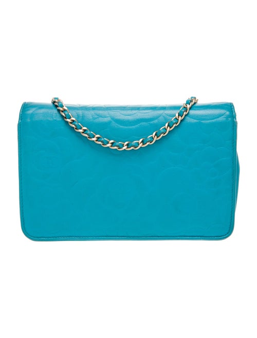 Chanel Camellia Wallet On Chain