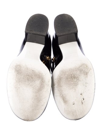 Chanel 2015 Interlocking CC Logo Lace-Up Boots