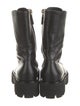 Chanel 2022 Interlocking CC Logo Combat Boots