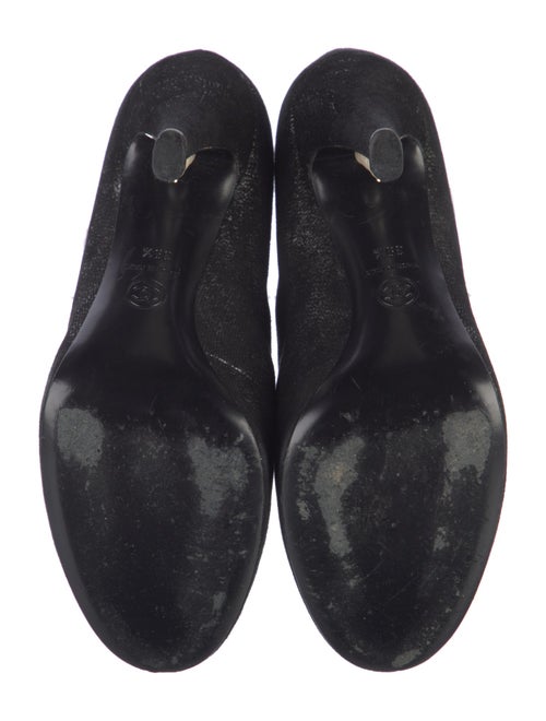 Chanel Interlocking CC Logo Suede Lace-Up Boots