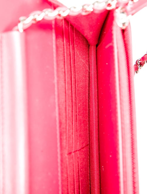 Chanel Patent Boy Wallet On Chain