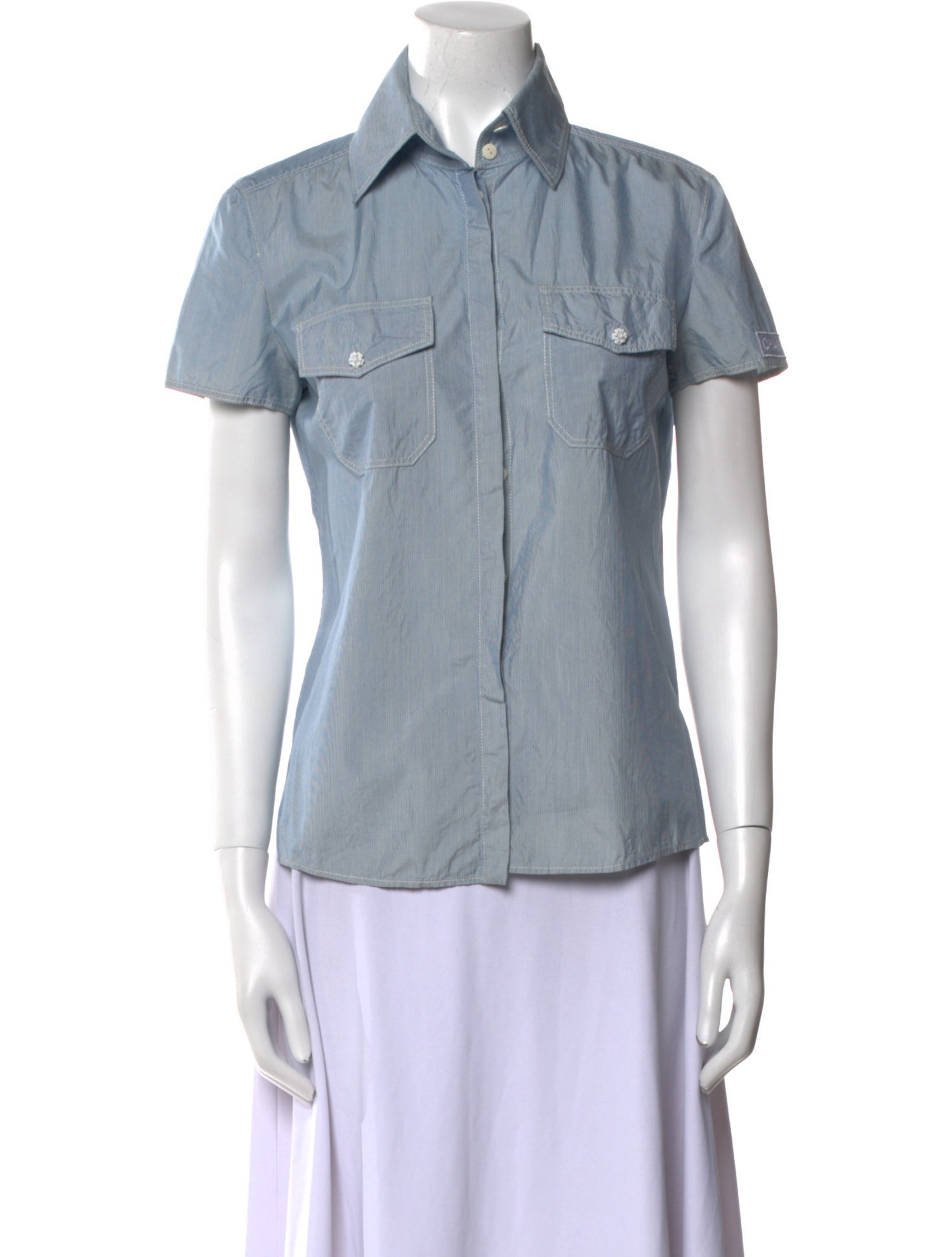 Chanel Vintage 2005 Button-Up Top