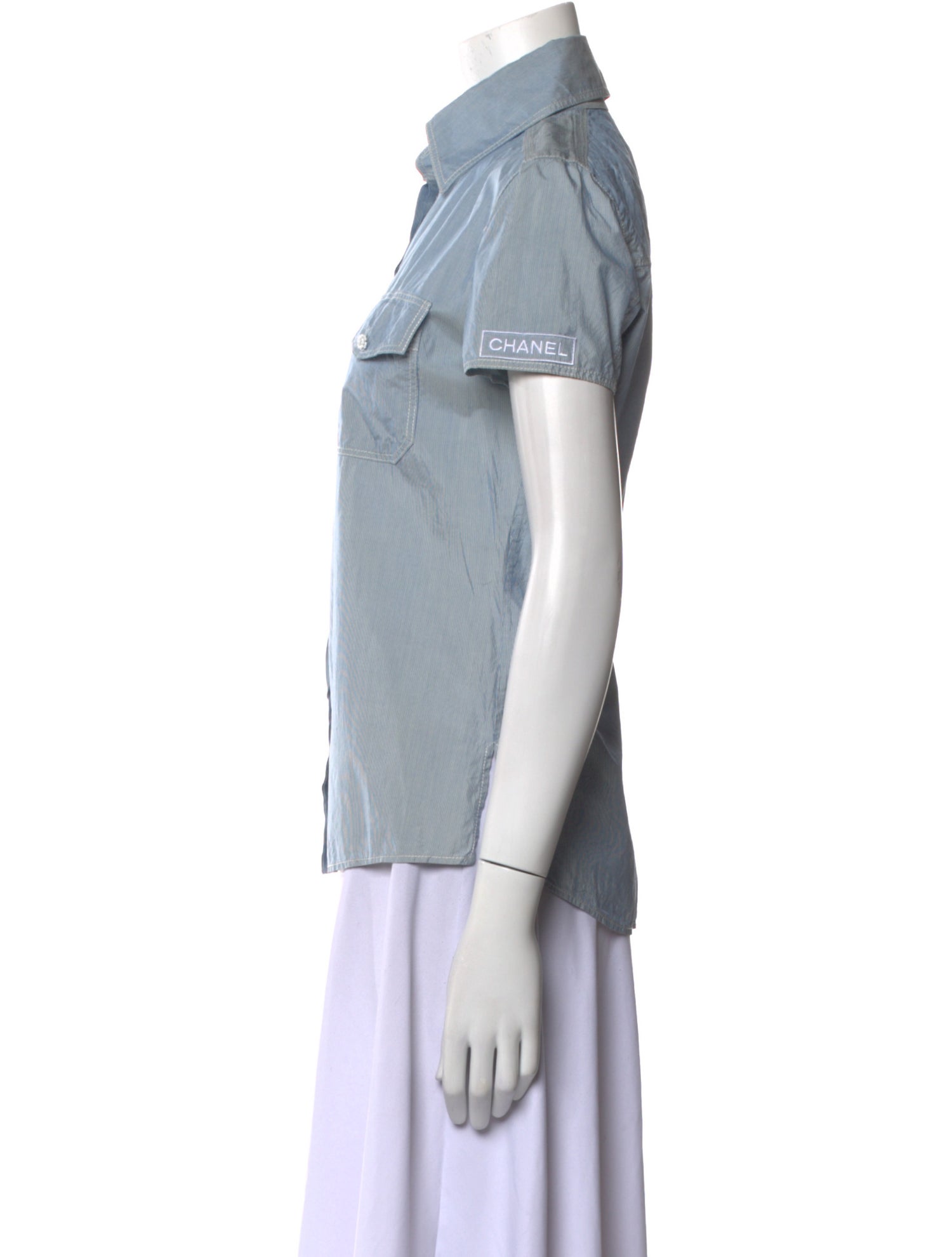 Chanel Vintage 2005 Button-Up Top