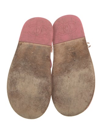 Chanel 2021 Interlocking CC Logo Gladiator Sandals