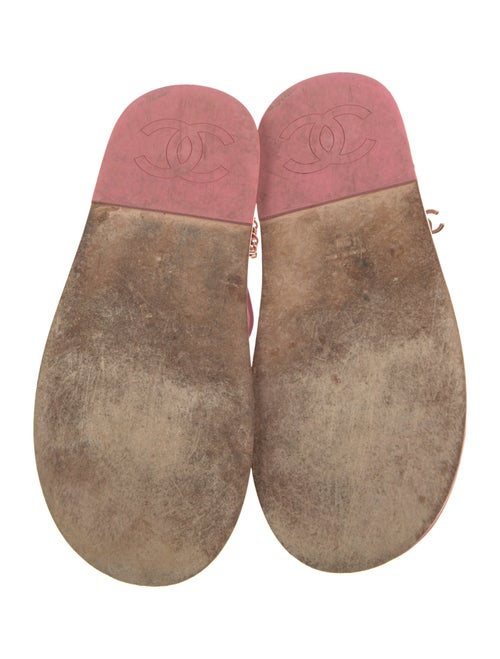 Chanel 2021 Interlocking CC Logo Gladiator Sandals