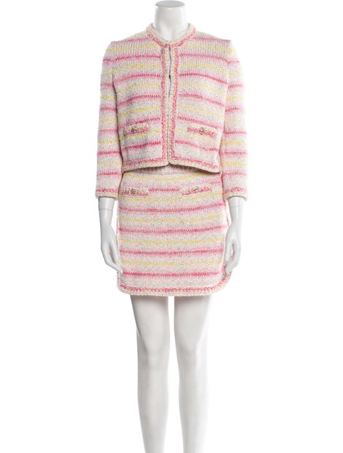 Chanel 2024 Crochet Skirt Set
