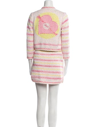 Chanel 2024 Crochet Skirt Set