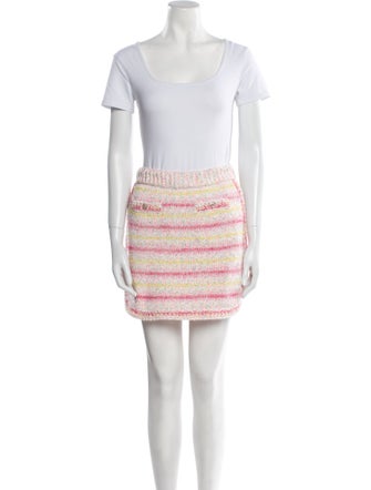 Chanel 2024 Crochet Skirt Set