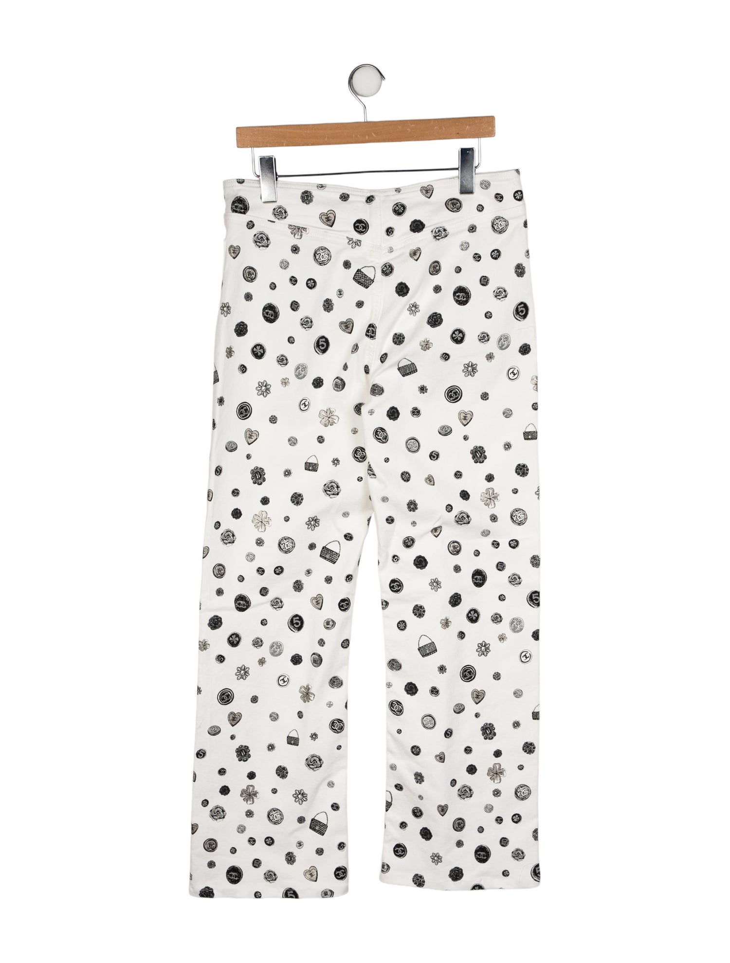 Chanel 2025 Wide Leg Jeans