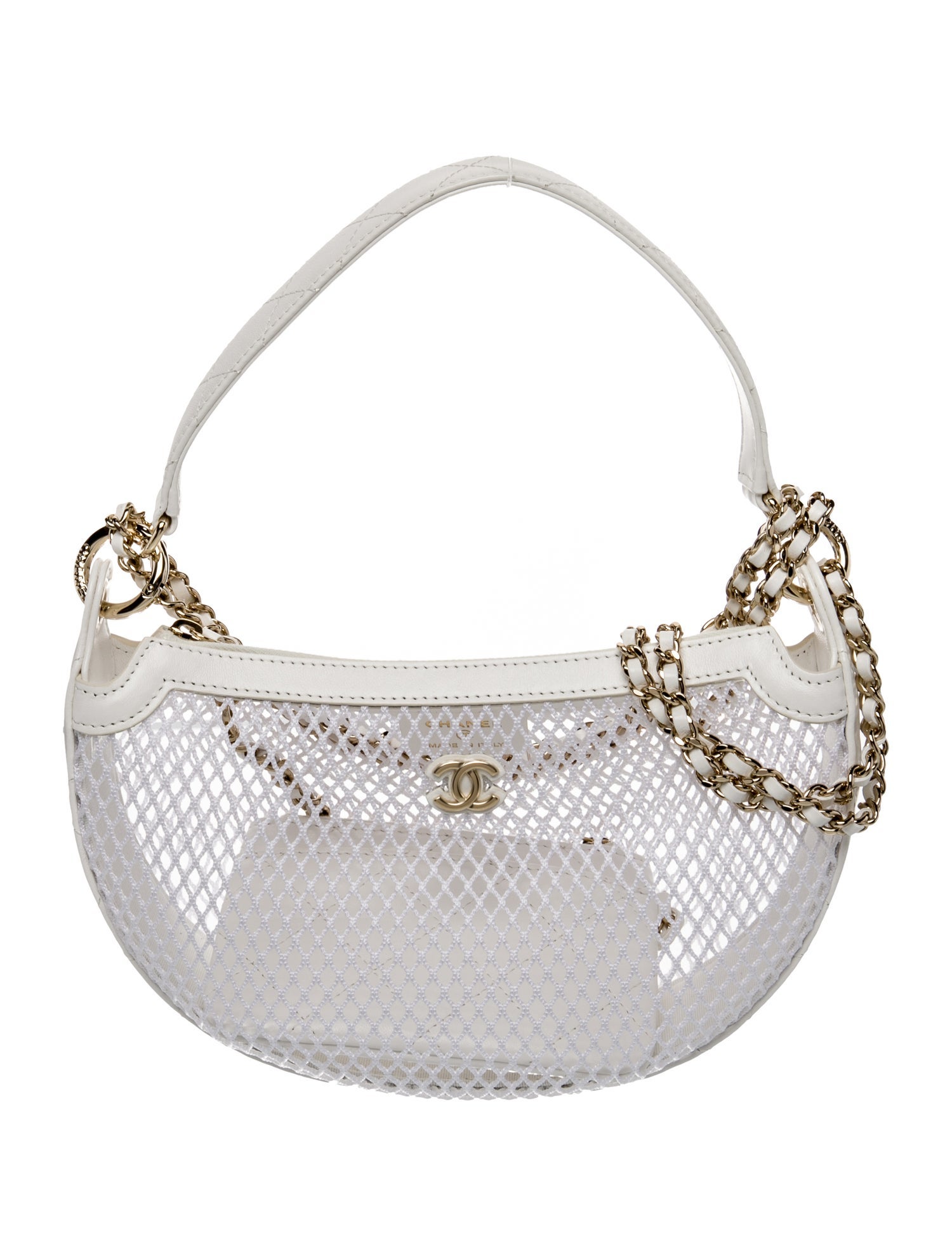 Chanel Mesh Hobo w/ Chain