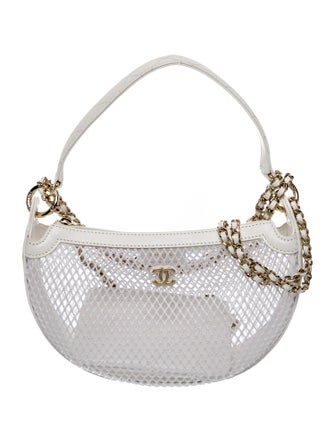 Chanel Mesh Hobo w/ Chain