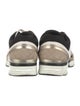 Chanel Interlocking CC Logo Suede Sneakers