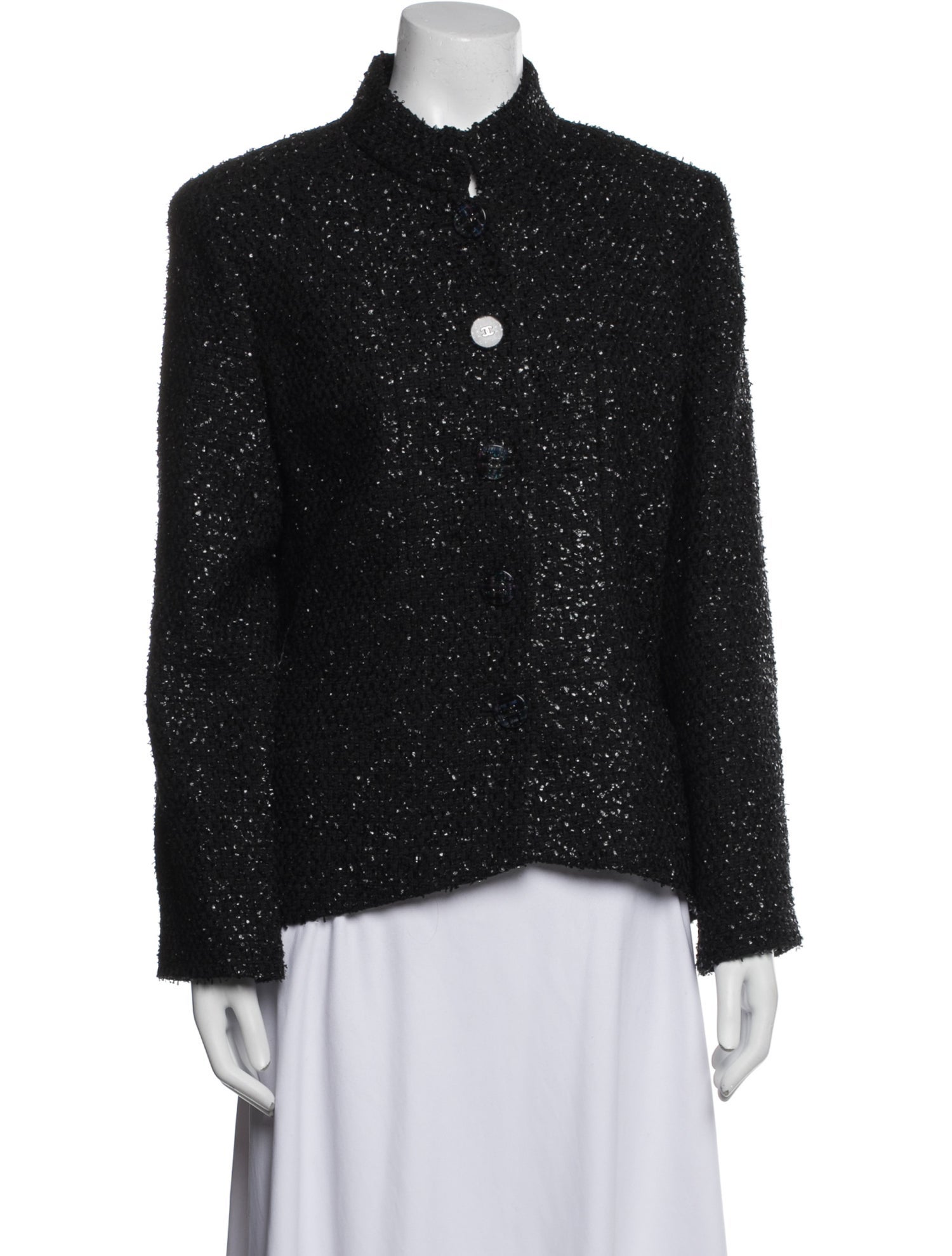 Chanel 2019 Tweed Pattern Evening Jacket