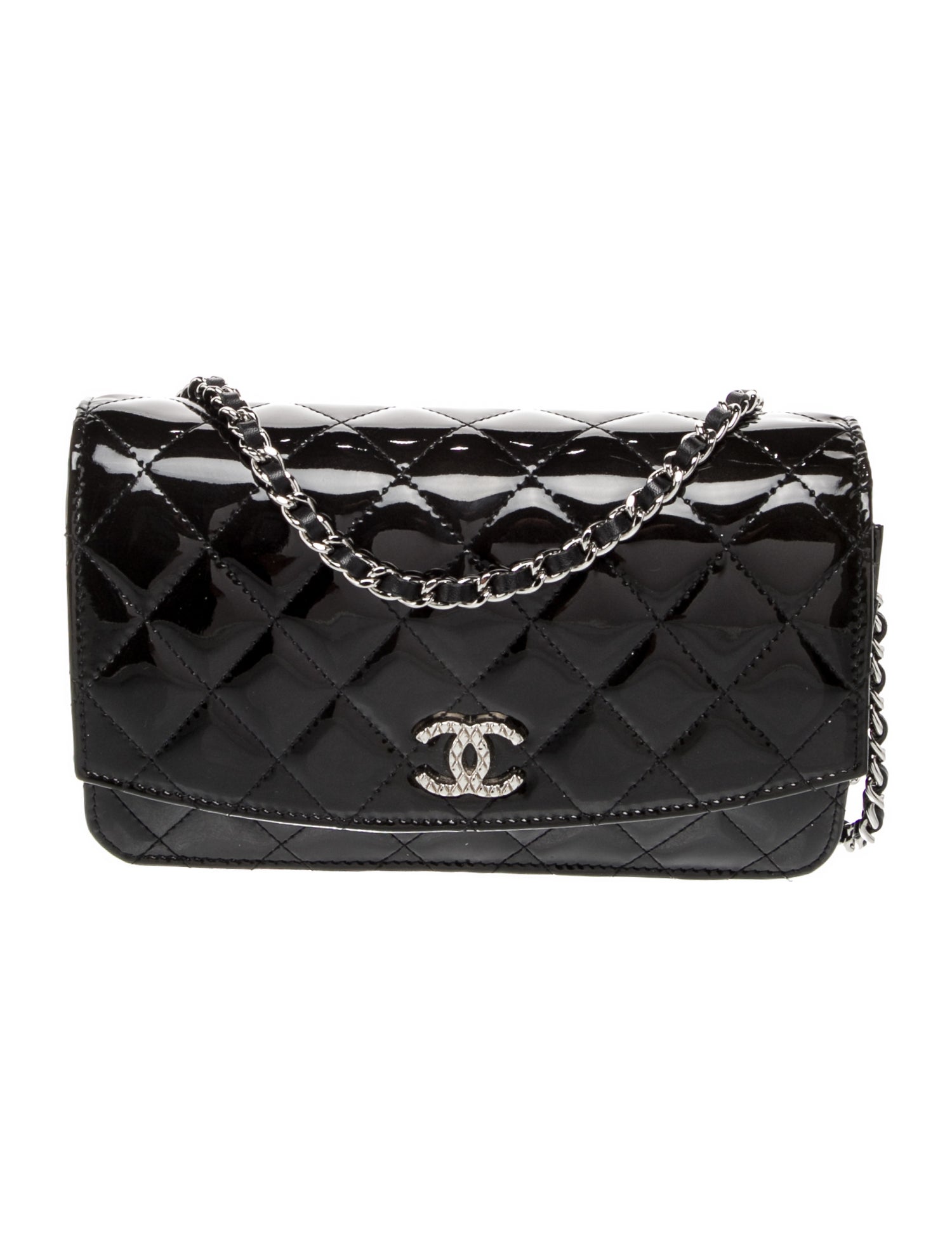 Chanel Quilted Brilliant Wallet On Chain