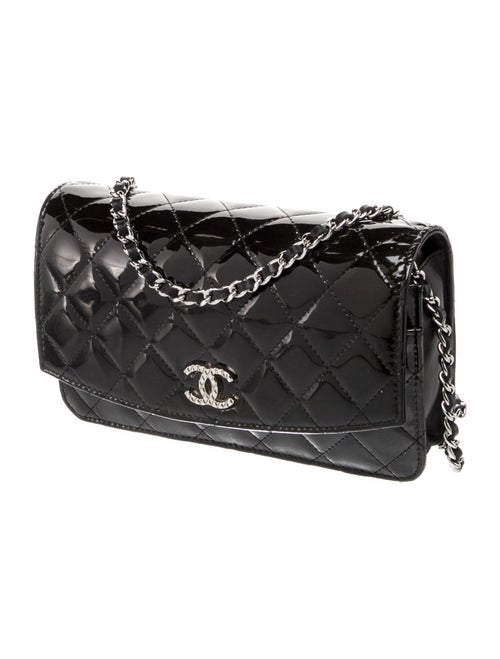Chanel Quilted Brilliant Wallet On Chain