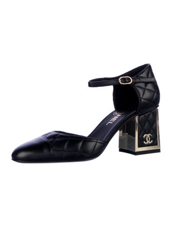 Chanel 2024 Interlocking CC Logo D'Orsay Pumps