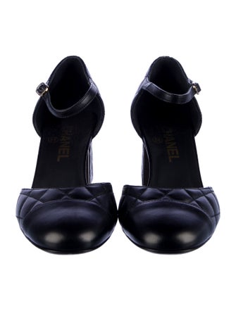 Chanel 2024 Interlocking CC Logo D'Orsay Pumps