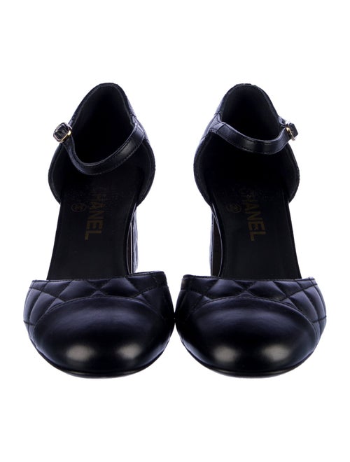 Chanel 2024 Interlocking CC Logo D'Orsay Pumps