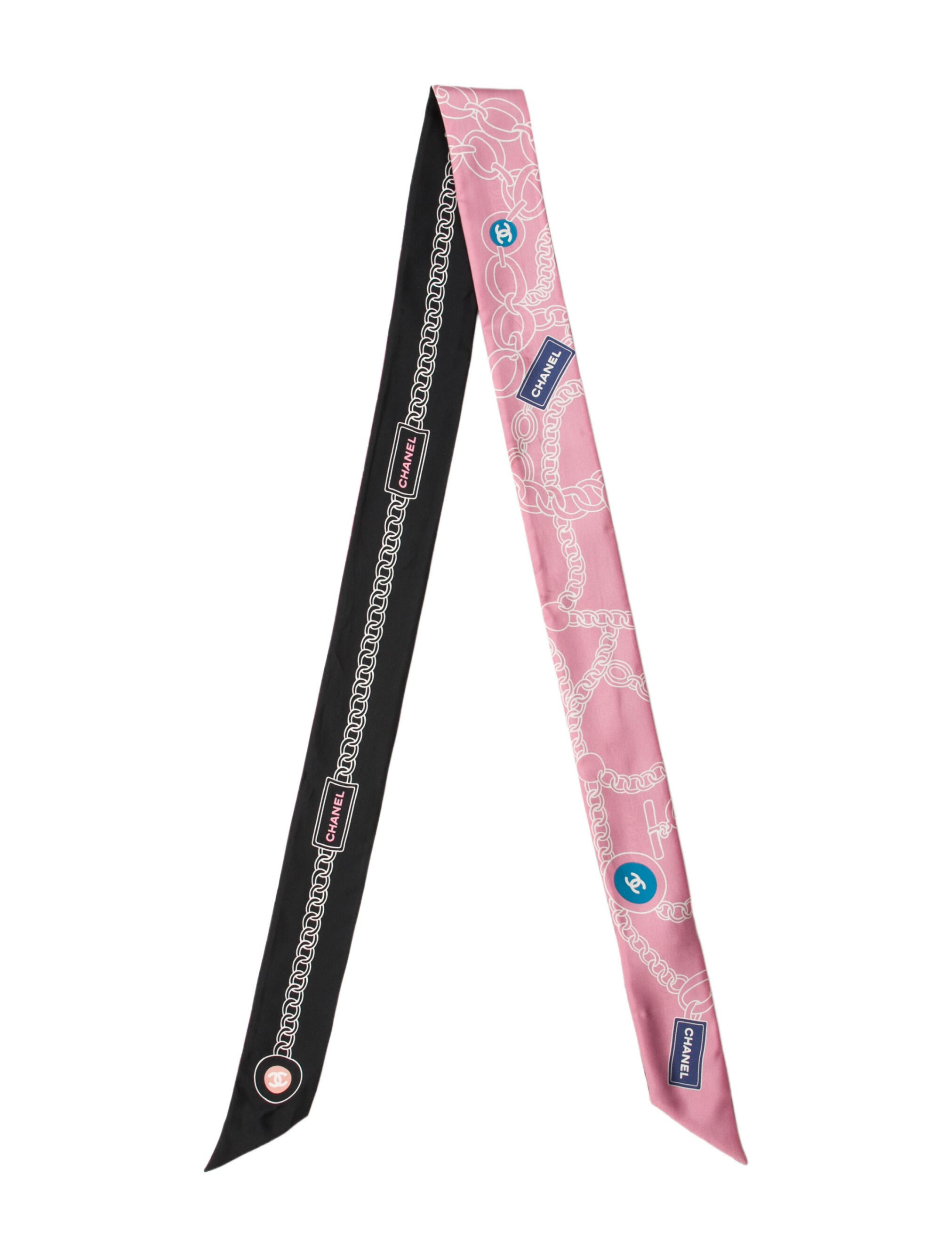 Chanel Silk Printed Bandeau