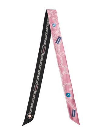 Chanel Silk Printed Bandeau