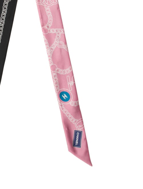 Chanel Silk Printed Bandeau