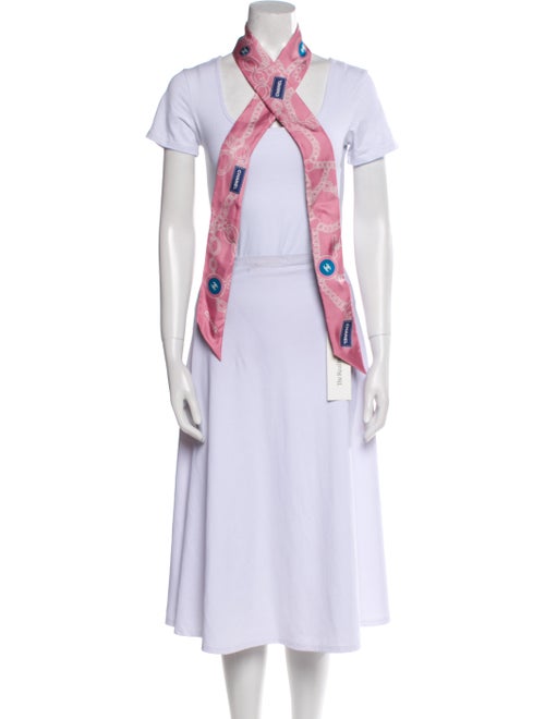 Chanel Silk Printed Bandeau