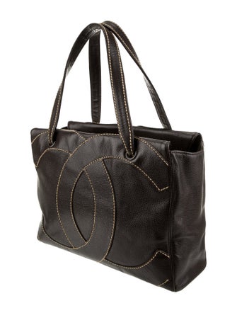 Chanel Surpique CC Shoulder Bag