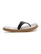 Chanel Interlocking CC Logo Rubber Espadrilles
