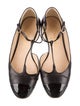 Chanel 2012 Interlocking CC Logo Mary Jane Flats